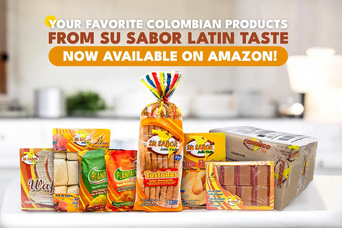 Your Favorite Colombian Products from Su Sabor Latin Taste – Now Available on Amazon!