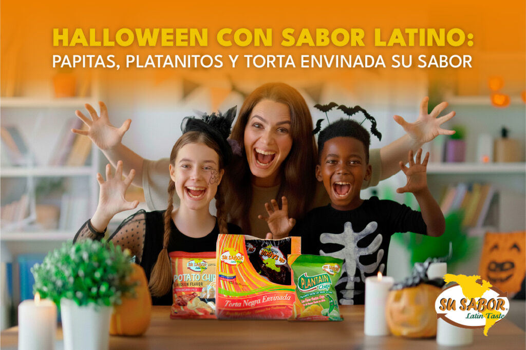 Halloween con Sabor Latino: Papitas, Platanitos y Torta Envinada Su Sabor
