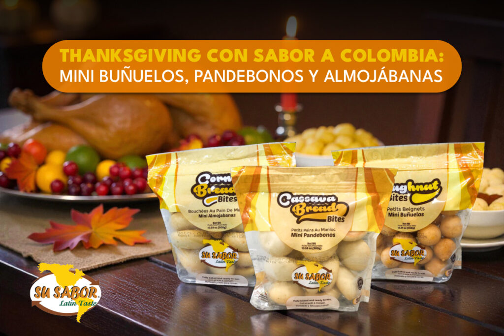 Thanksgiving con sabor a Colombia: Mini Buñuelos, Pandebonos y Almojábanas