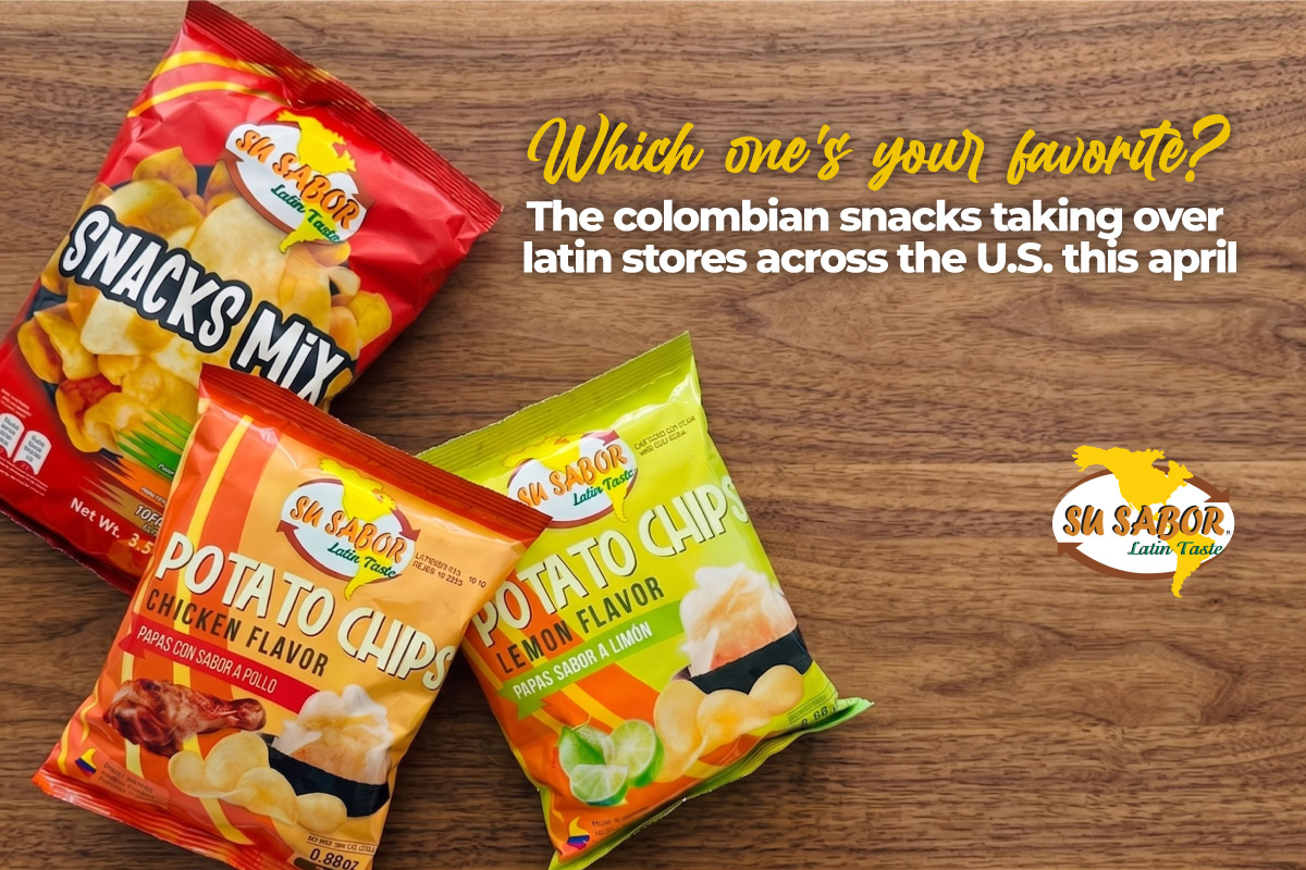 Which One's Your Favorite? The Colombian Snacks Taking Over Latin Stores Across the U.S. This April