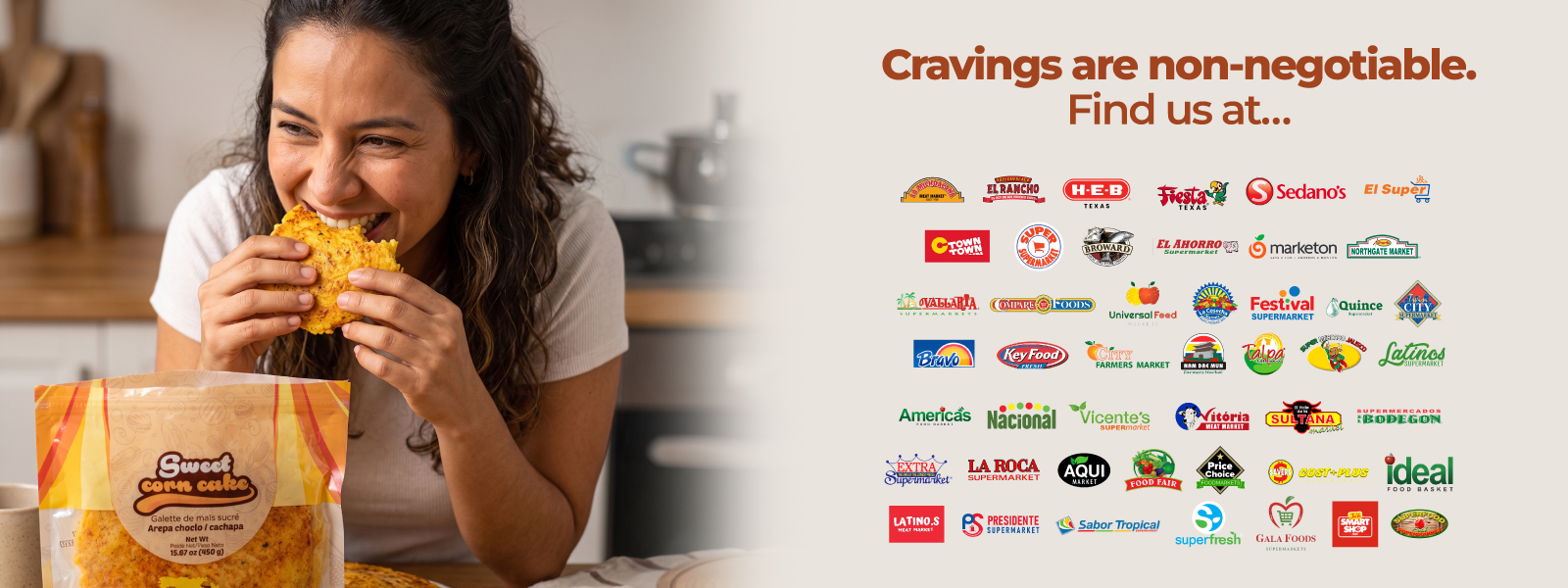 Cravings are non-negotiable. Find us
