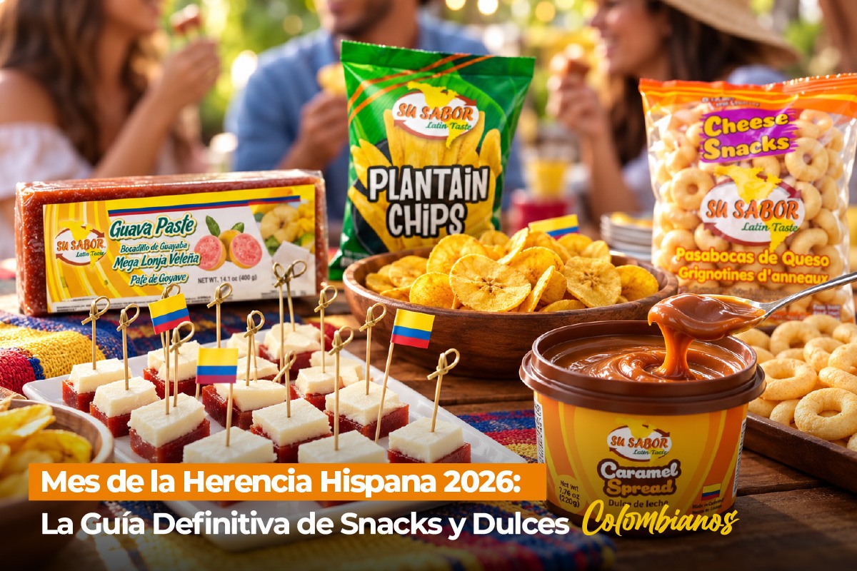 Mes de la Herencia Hispana 2026: La Guía Definitiva de Snacks y Dulces Colombianos