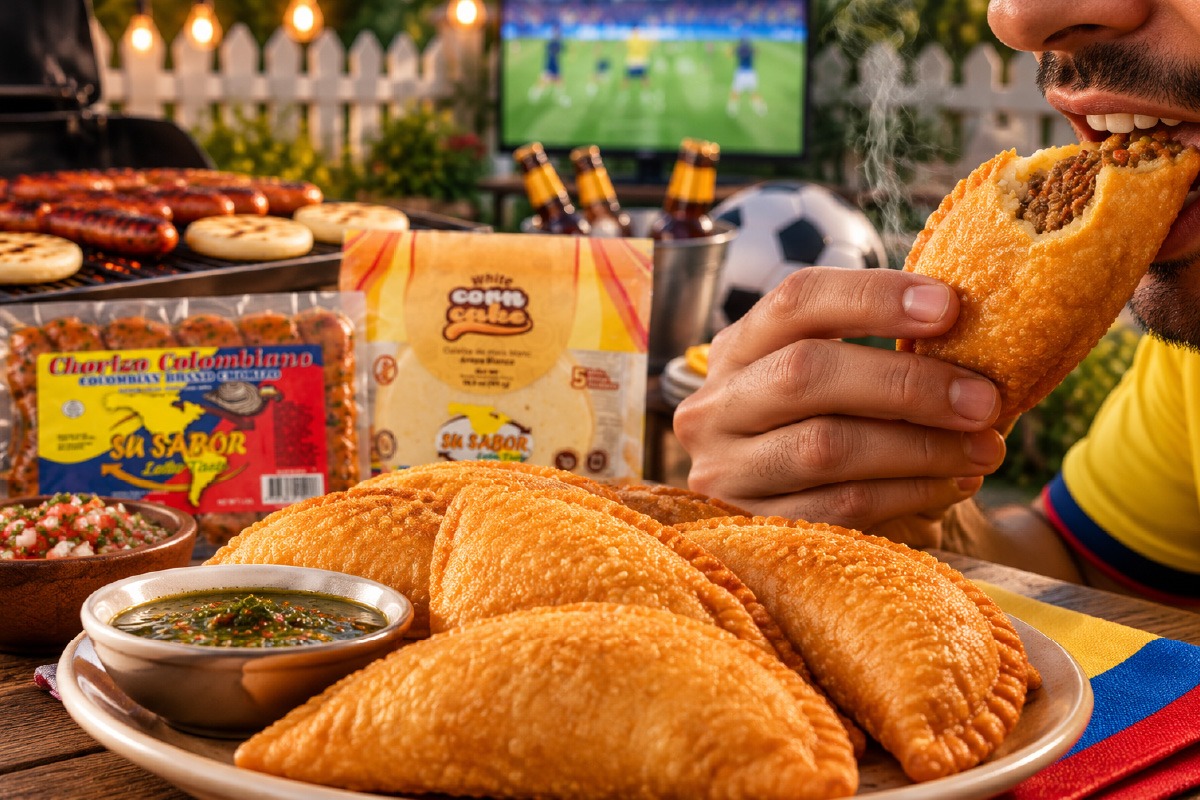 Empanadas colombianas: crocantes, doradas y listas en minuto